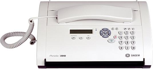 sagem 2840 fask cihazı fax makinası